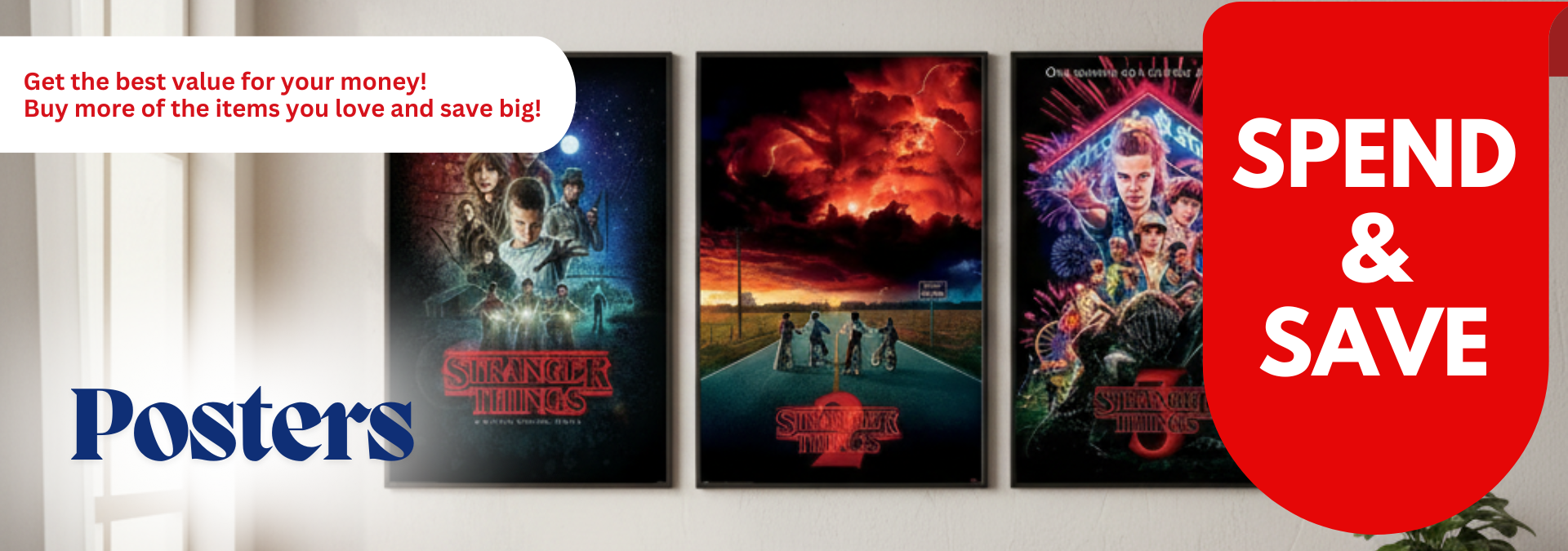 Posters | Spend & Save