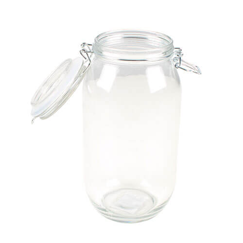Clip Top Glass Jar