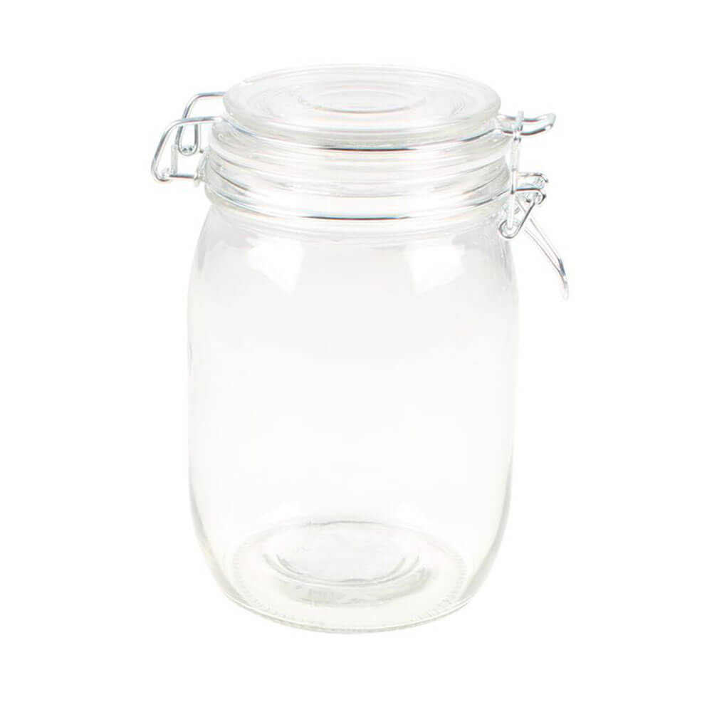 Clip Top Glass Jar
