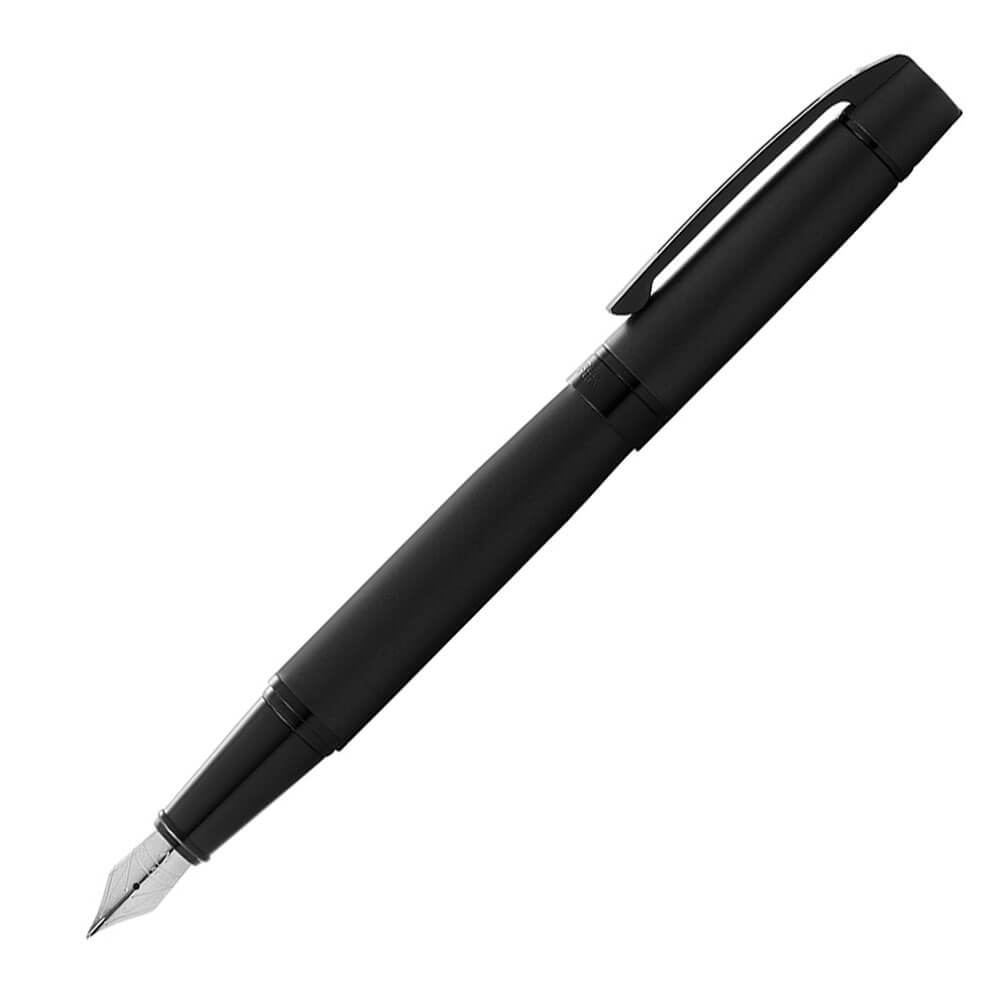 Sheaffer 300 Fountain Pen w/ Black Trim (Matte Black)