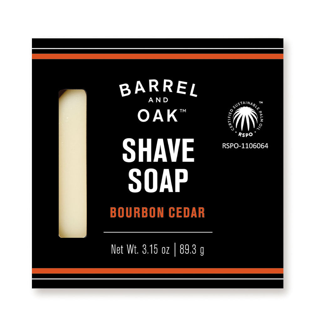 Bourbon Cedar Classic Shave Soap 89mL