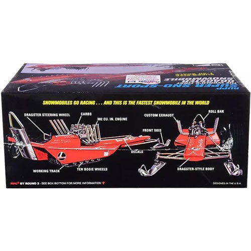 Rupp Super Sno-Sport Snow Dragster Plastic Kit 1:20 Scale