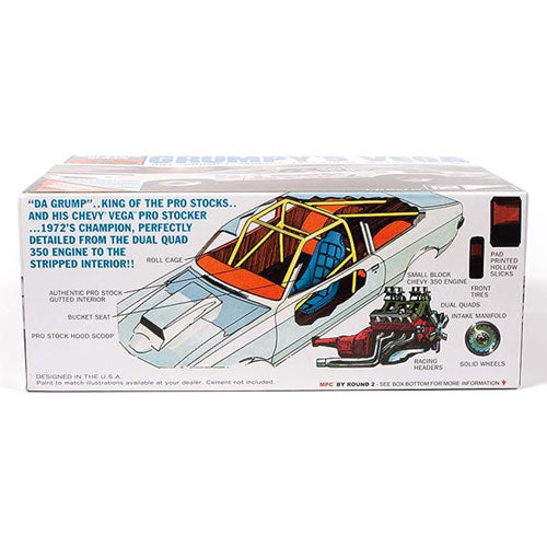 1972 Bill "Grumpy" Jenkins Chevy Vega Plastic Kit 1:25 Scale