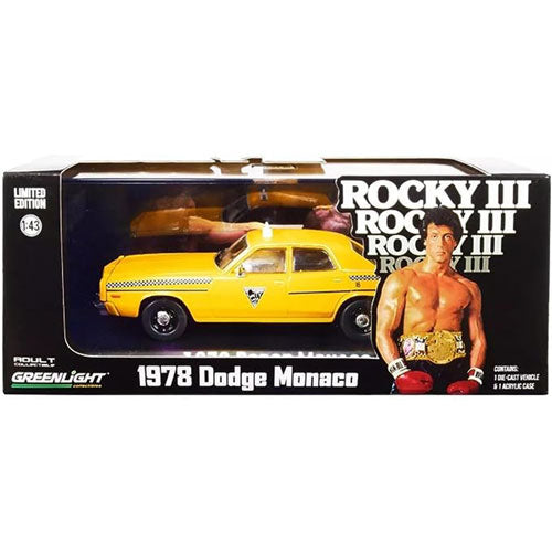 1978 Dodge Monaco Rocky III City Cab 1:43 Model Car