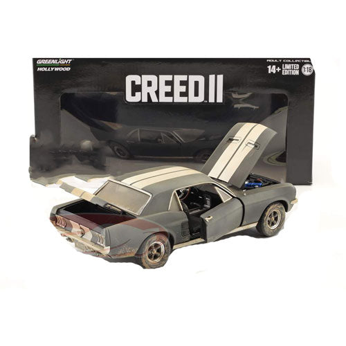 1967 Ford Mustang Weathered Adonis Creed II 1:18 Model Car