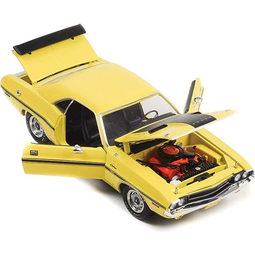 1970 NCIS Dodge Challenger 1:18 Model Car (Yellow)