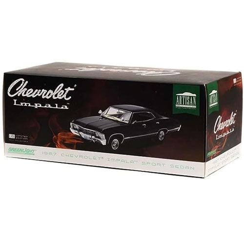 1967 Chevrolet Impala Sport Sedan 1:18 Model Car (Black)