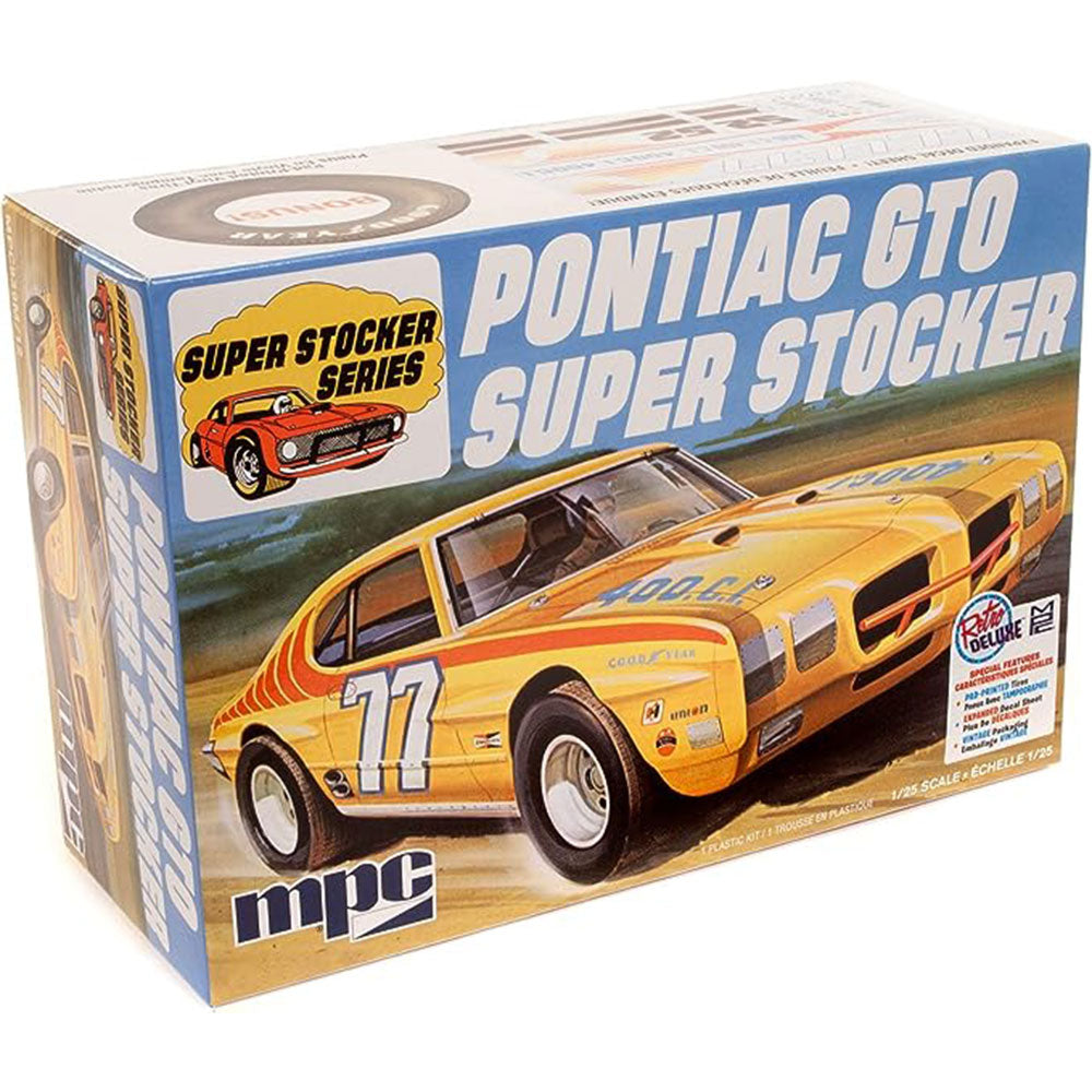 1970 Pontiac GTO Super Stock 2T Drag Plastic Kit 1:25 Scale