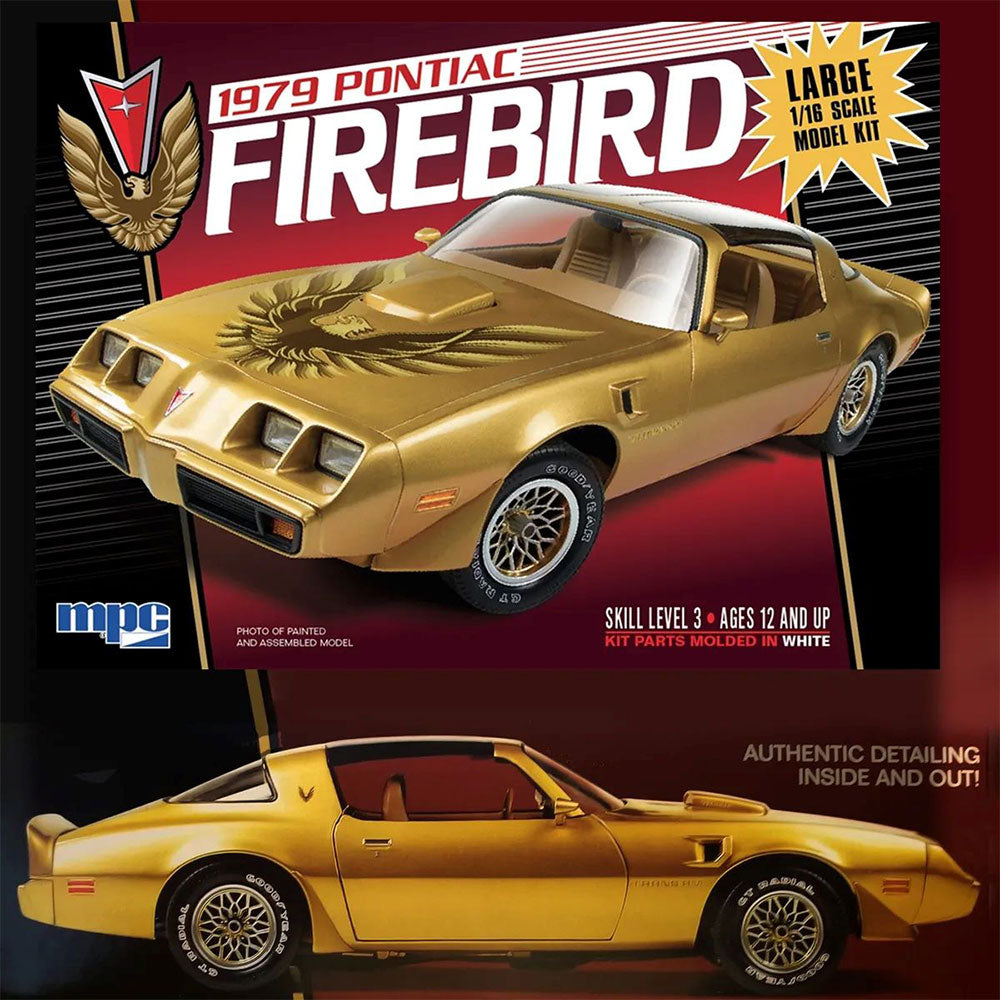 1979 Pontiac Firebird Plastic Kit 1:16 Scale