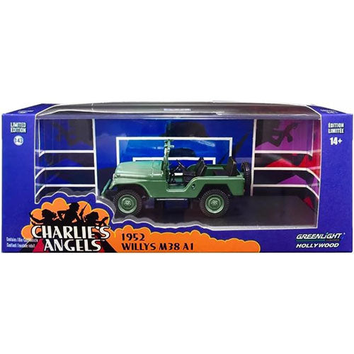 1952 Charlie's Angels Willys M38 A1 1:43 Model Car