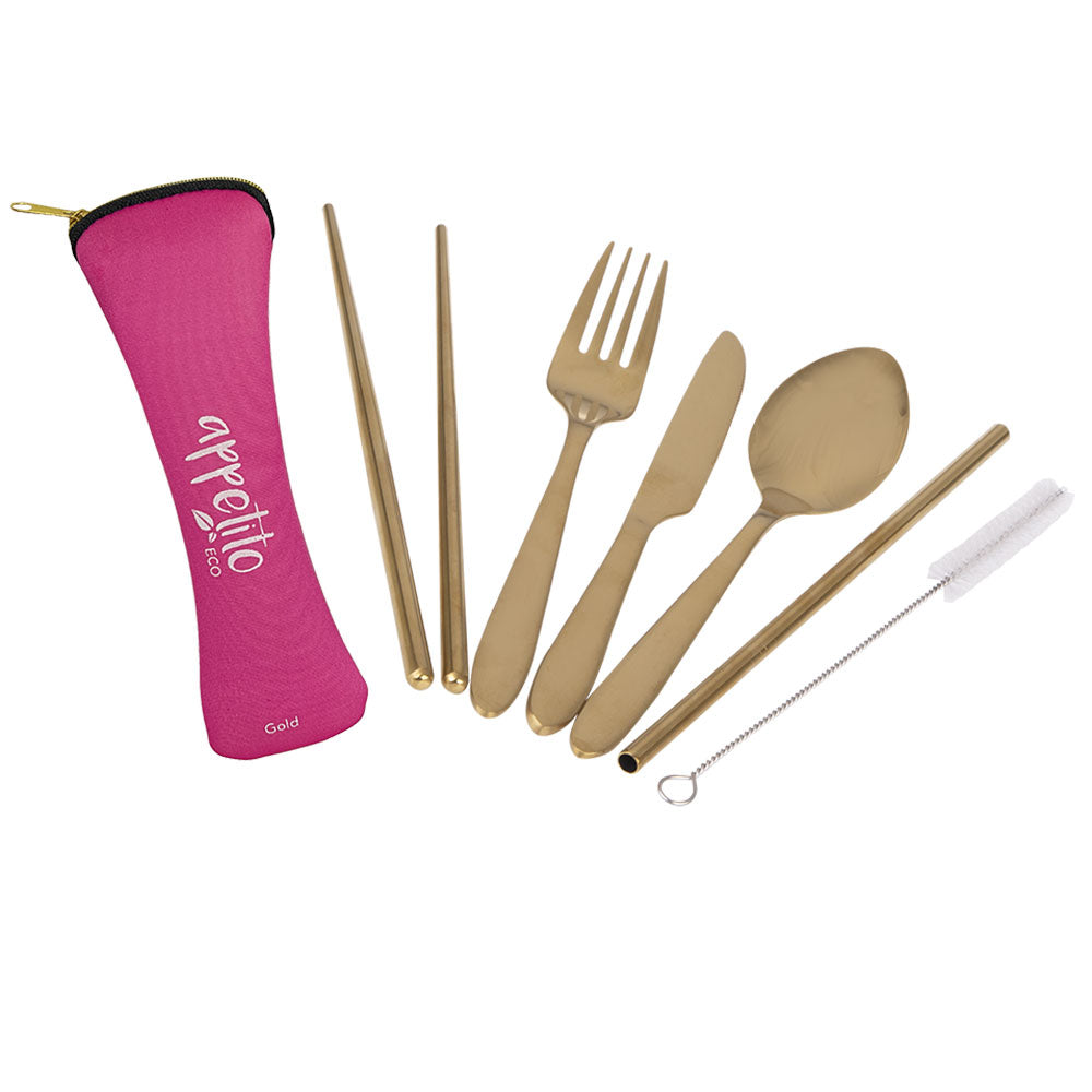 Appetito S/Steel Traveller's Cutlery Set