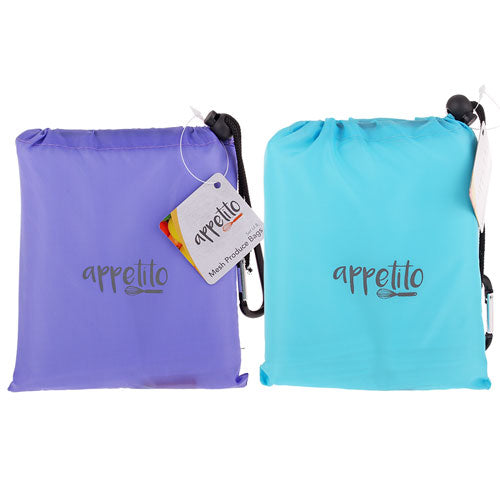 Appetito Mesh Produce Bag with Pouch (1pc Random)