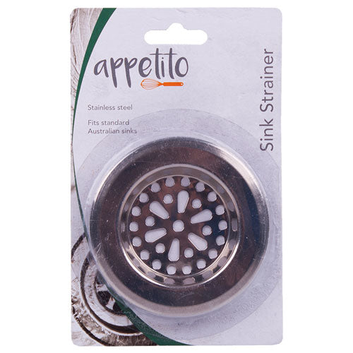Appetito Stainless Steel Sink Strainer