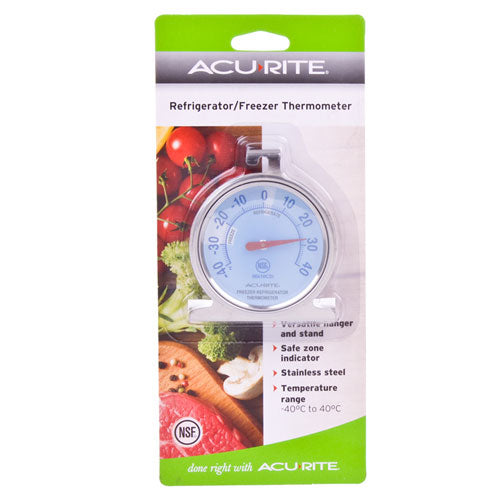 Acurite Refrigerator/Freezer Dial Thermometer (Celsius)