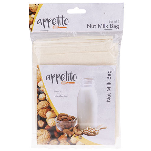 Appetito Nut Milk Bag (Set of 2)