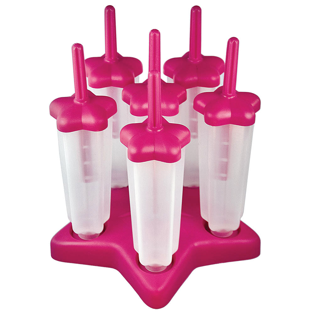 Appetito Star Ice Pop Mould (Set of 6)