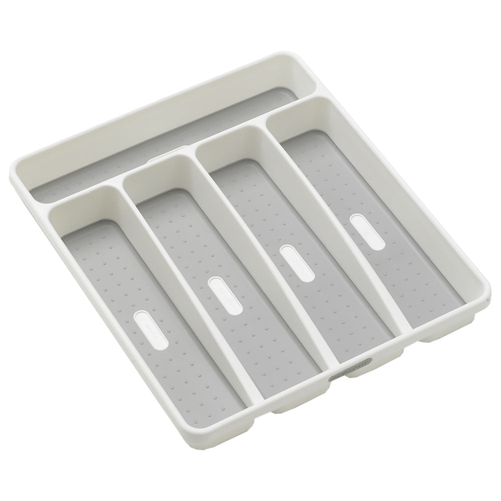 Madesmart 5-Compartment Cutlery Tray (White)