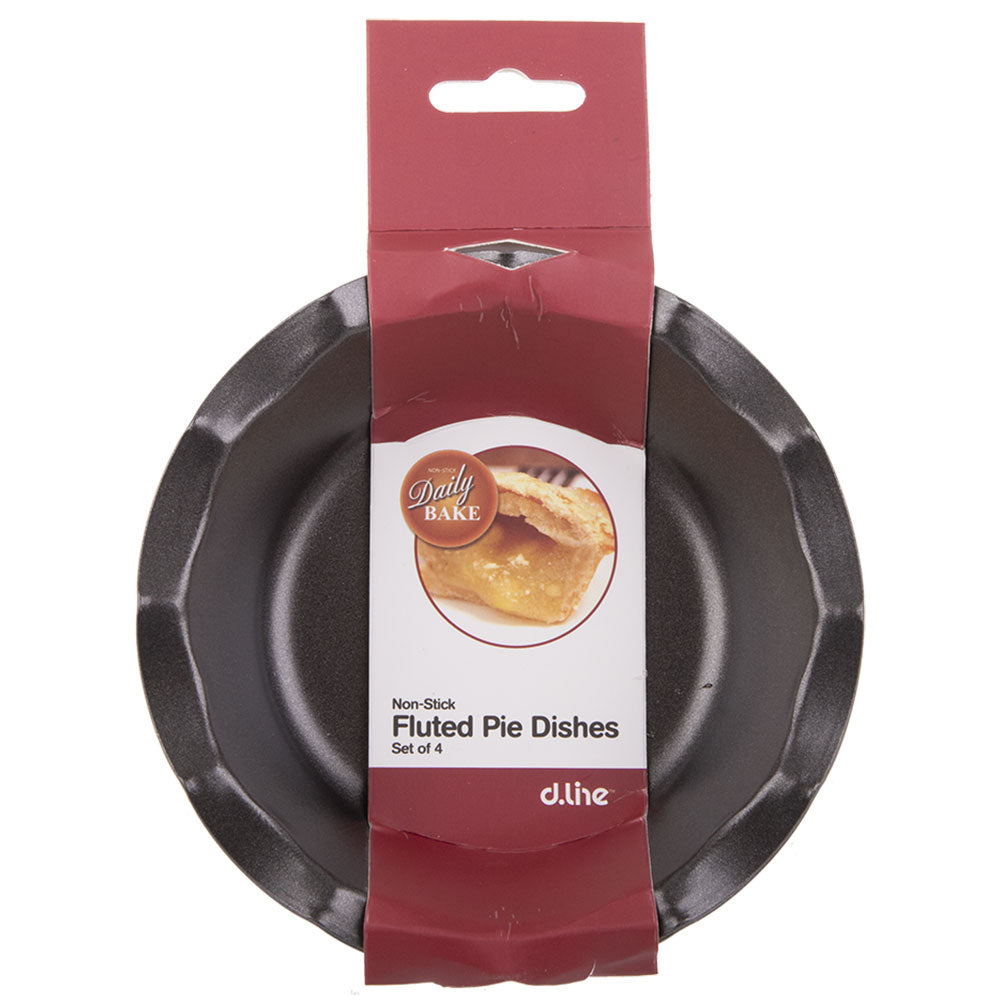 Daily Bake Non-Stick Fluted Pie Dish 12.5cm