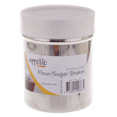 Appetito Stainless Steel Flour/Sugar Shaker