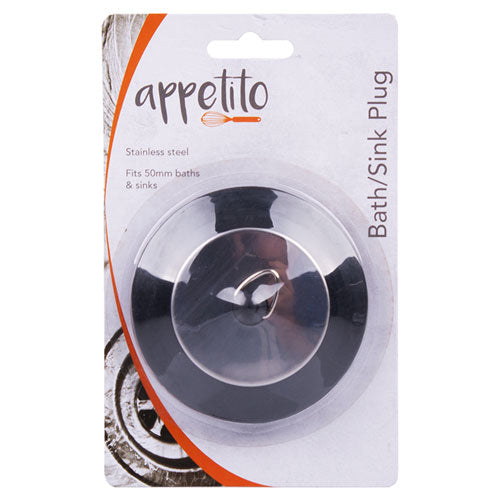 Appetito Stainless Steel Deluxe Bath/Sink Plug