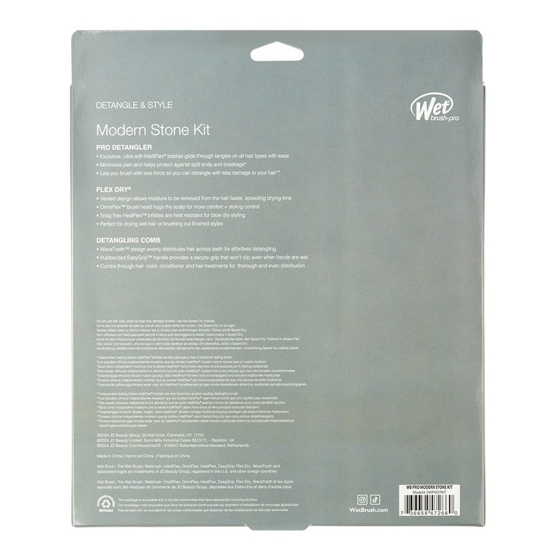 WetBrush Pro Modern Stone Kit