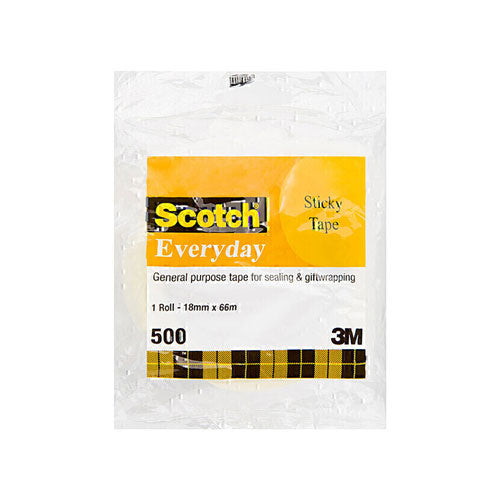 Scotch Sticky Tape 18mm (Box of 8)