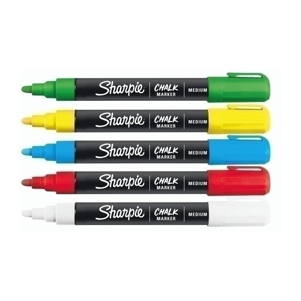 Sharpie Chalk Wet Marker 5pk (Box of 4)