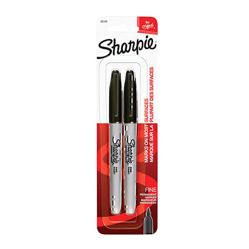 Sharpie Permanent Marker Fine 2pk (Box of 6)