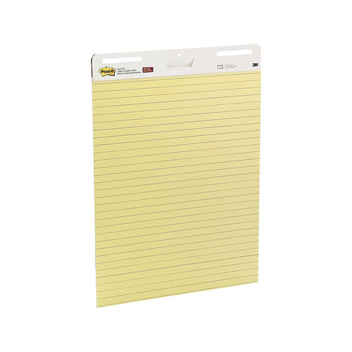 Post-It Canary Yellow Lined Easel Pads (64x76cm)
