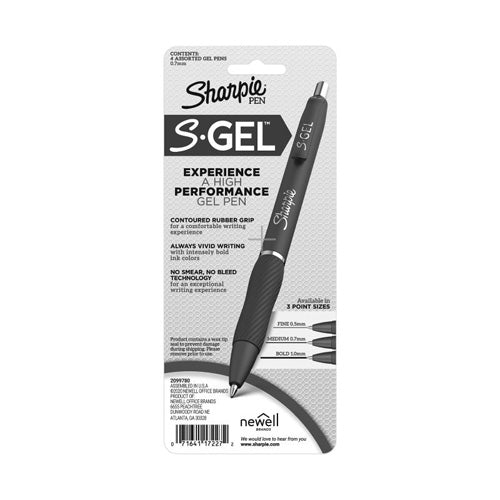 Sharpie Gel Pen 0.7mm (Box of 6)
