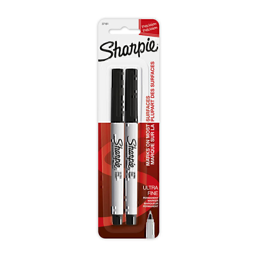 Sharpie Ultra Fine Permanent Marker 2pk (Box of 6) (Black)