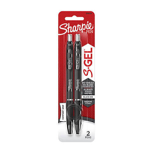Sharpie Retractable Gel Pen 0.7mm 2pk (Box of 6)