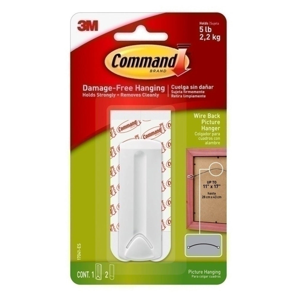 Command Wire-Back Picture Hanger (Box of 6)