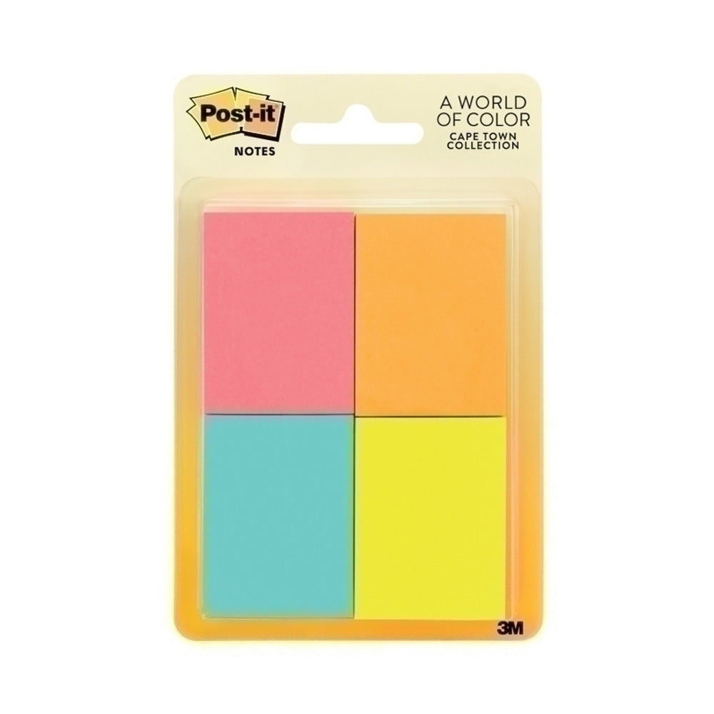 Post-It Cape Town Colors Page Markers (Box of 12)
