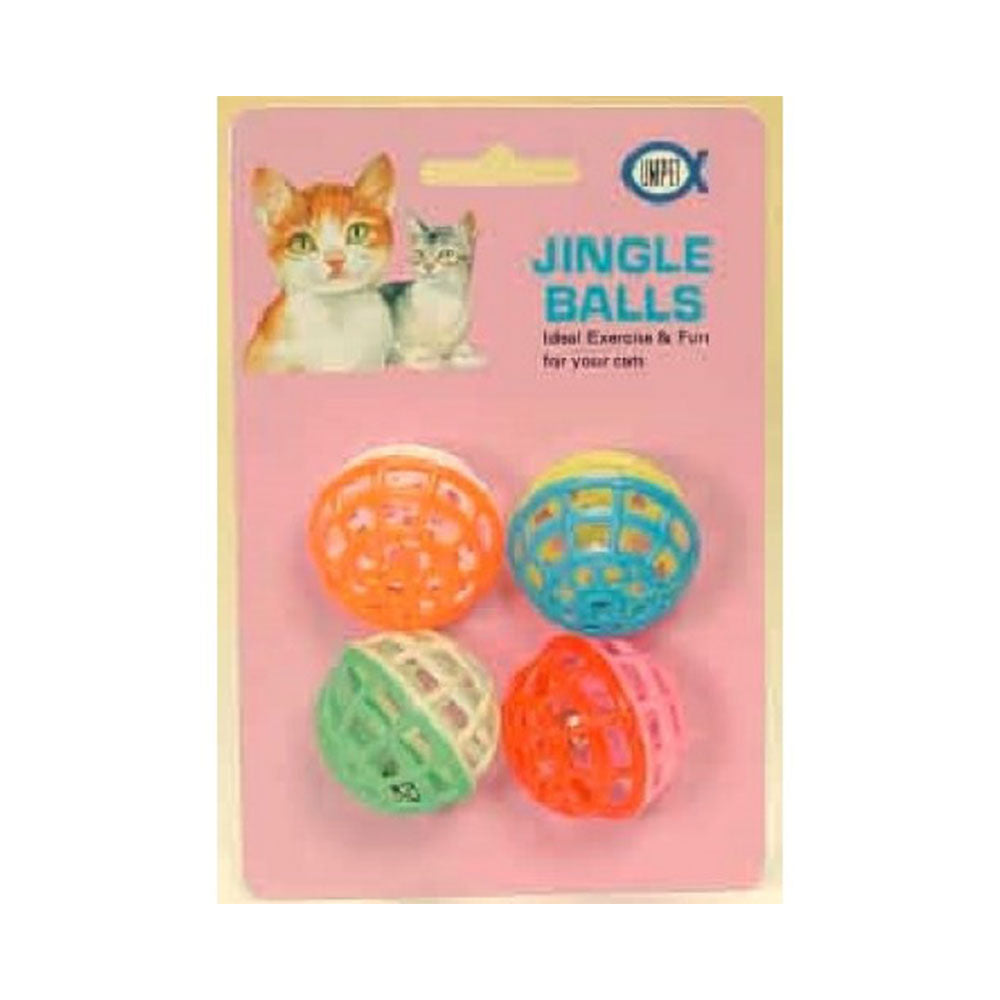 Unipet Jingle Bell Cat Toy 4pcs