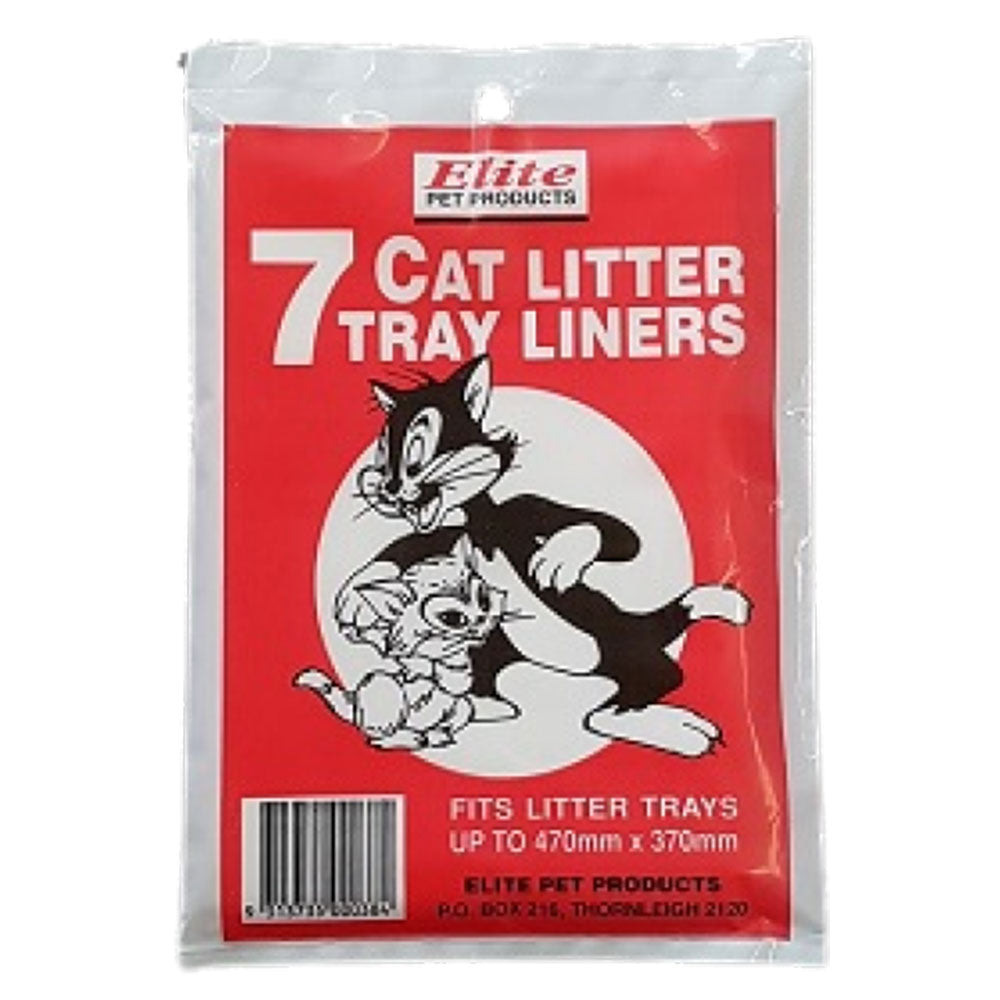 Elite Pet Cat Litter Tray Liner 7pk