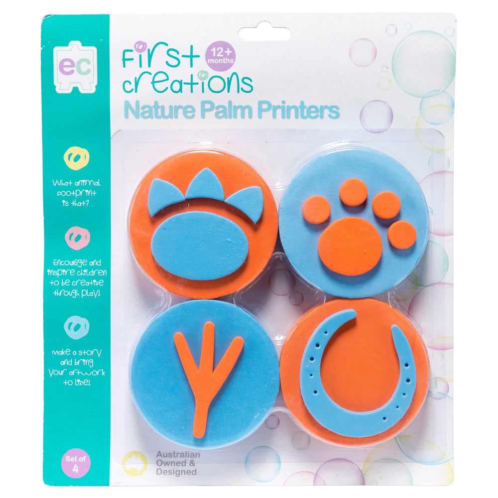 Nature Palm Printers (Set of 4)