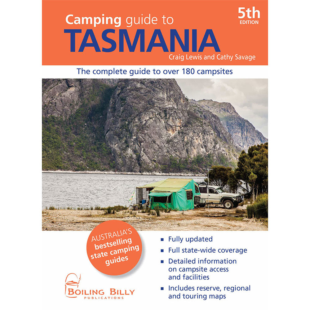 Camping Guide to Tasmania Book (5th Edition)