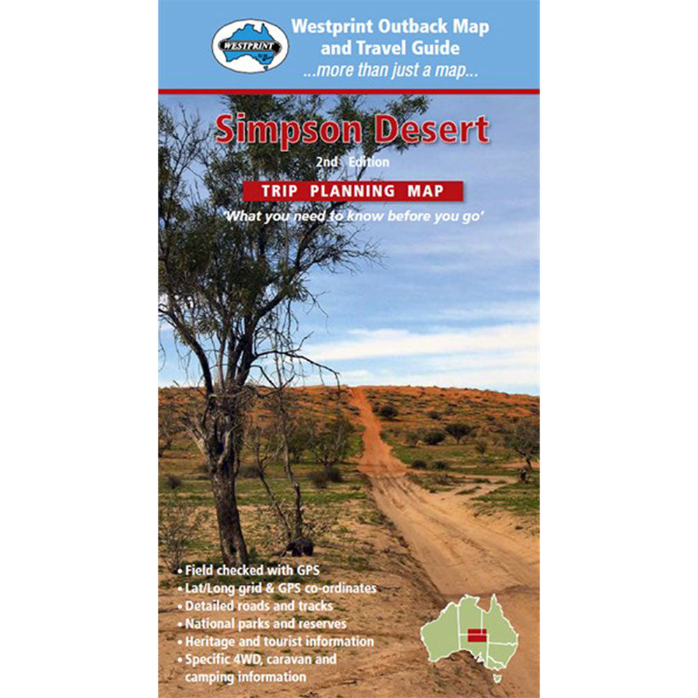 Simpson Desert Map (2nd Edition)