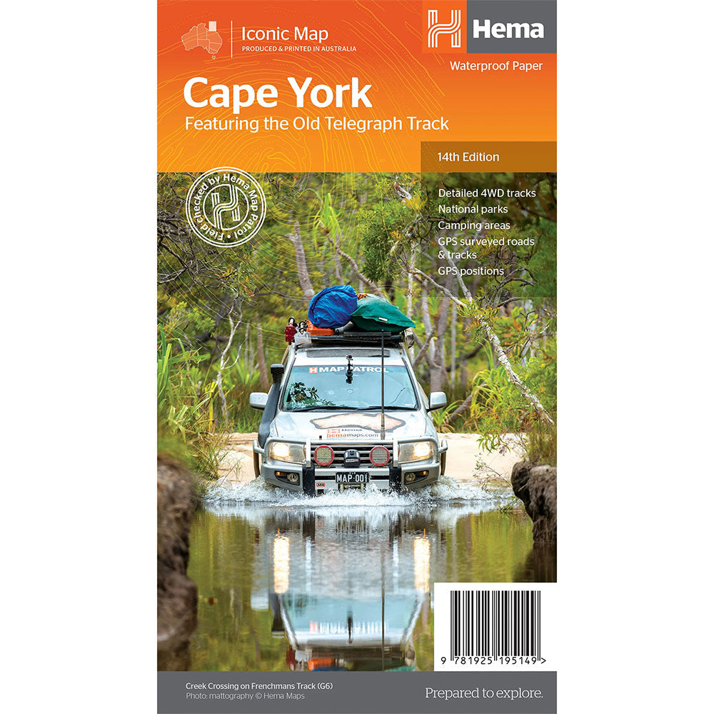 Hema Cape York Map
