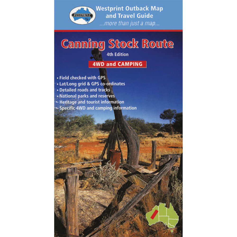 Canning Stock Route Map (5th Edition)