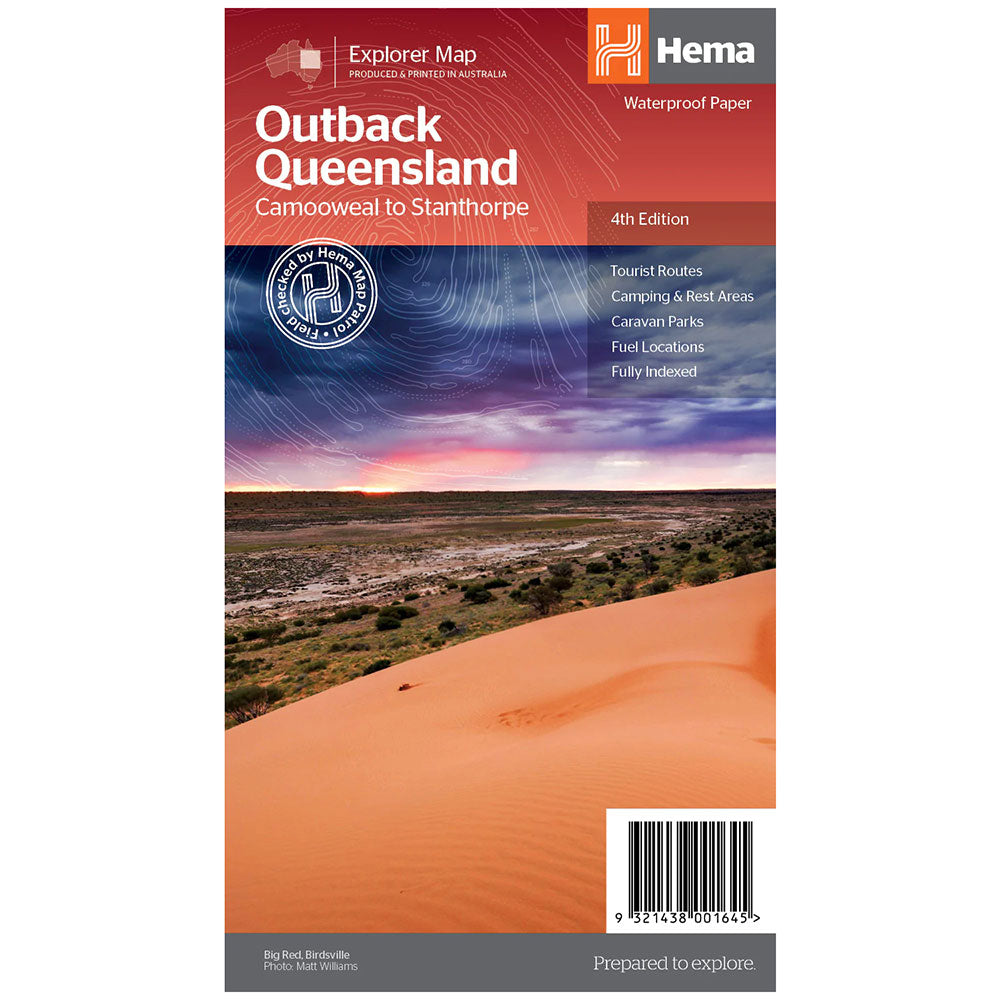 Hema Outback Map