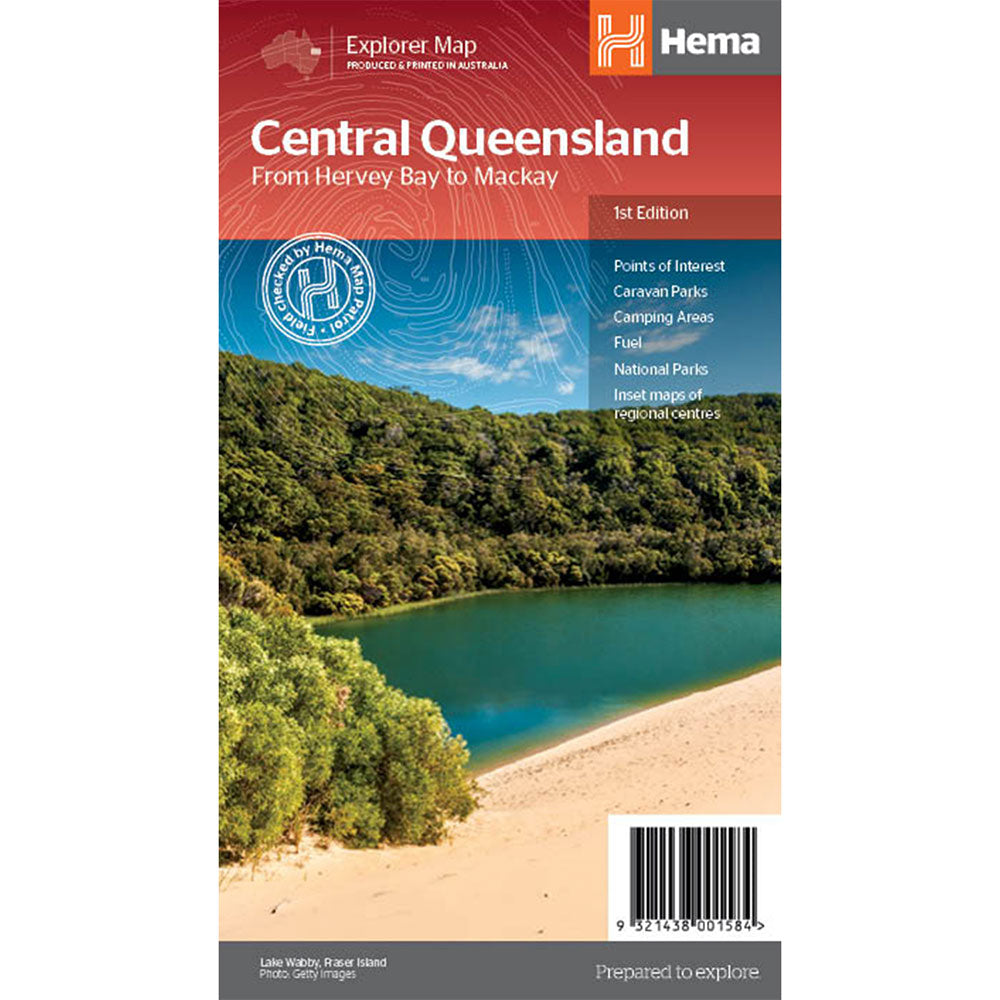 Hema Central QLD Map