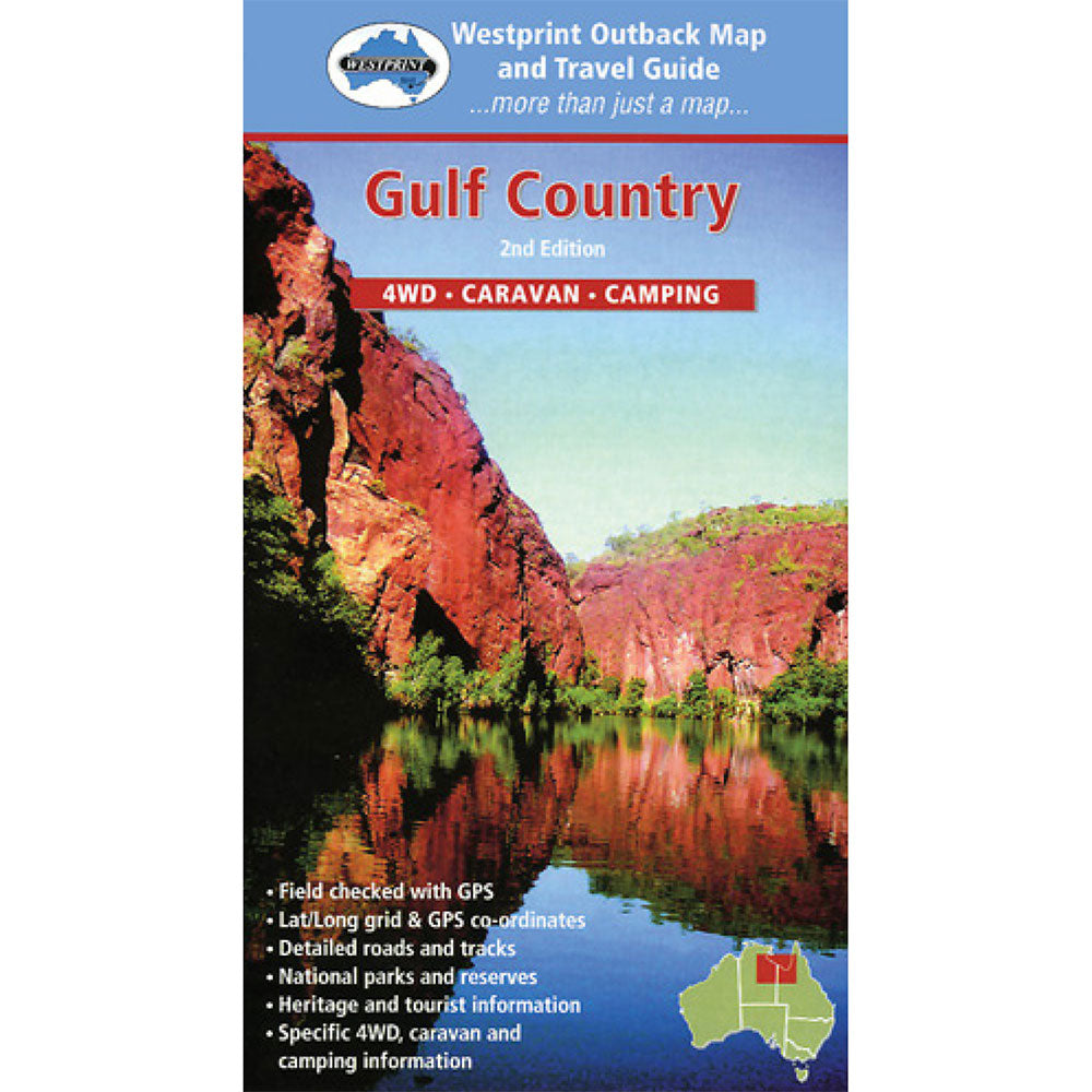 Gulf Country Map (2nd Edition)