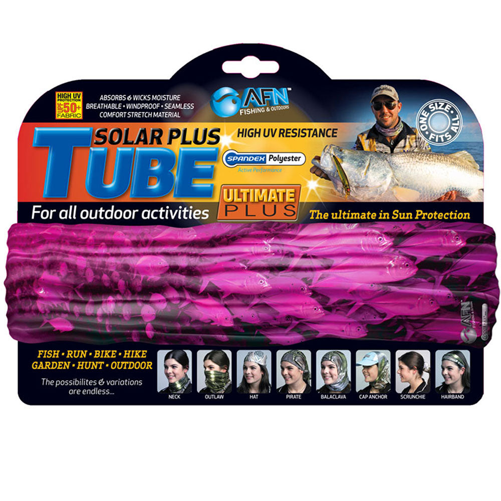 Solar Plus Tube with School Fish Print
