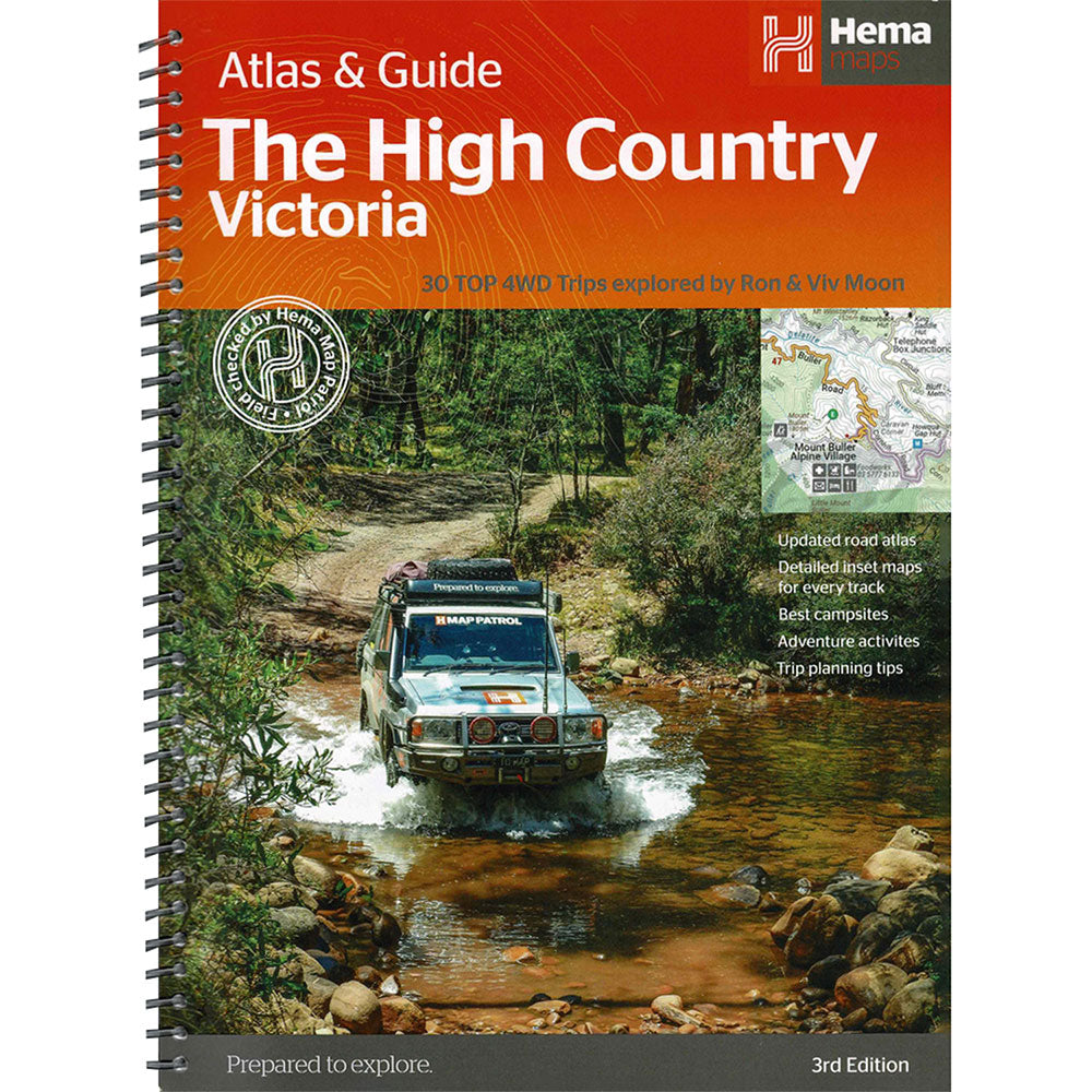 Hema Victoria High Country Atlas & Guide