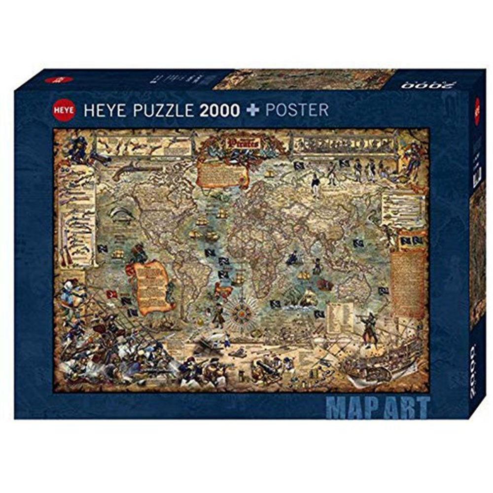 Heye Map Art Puzzle 2000 Teile