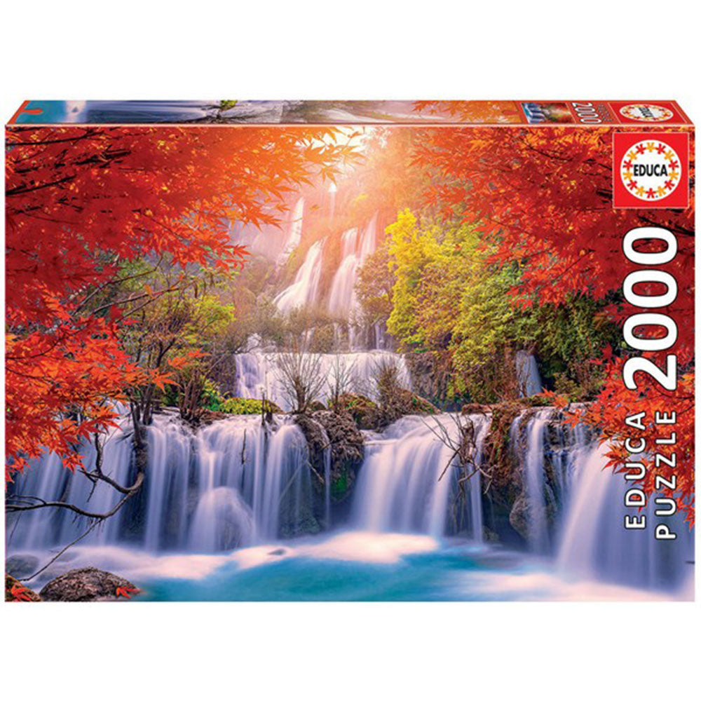 Educa Waterfall in Thailand Jigsaw Puzzle 2000pcs