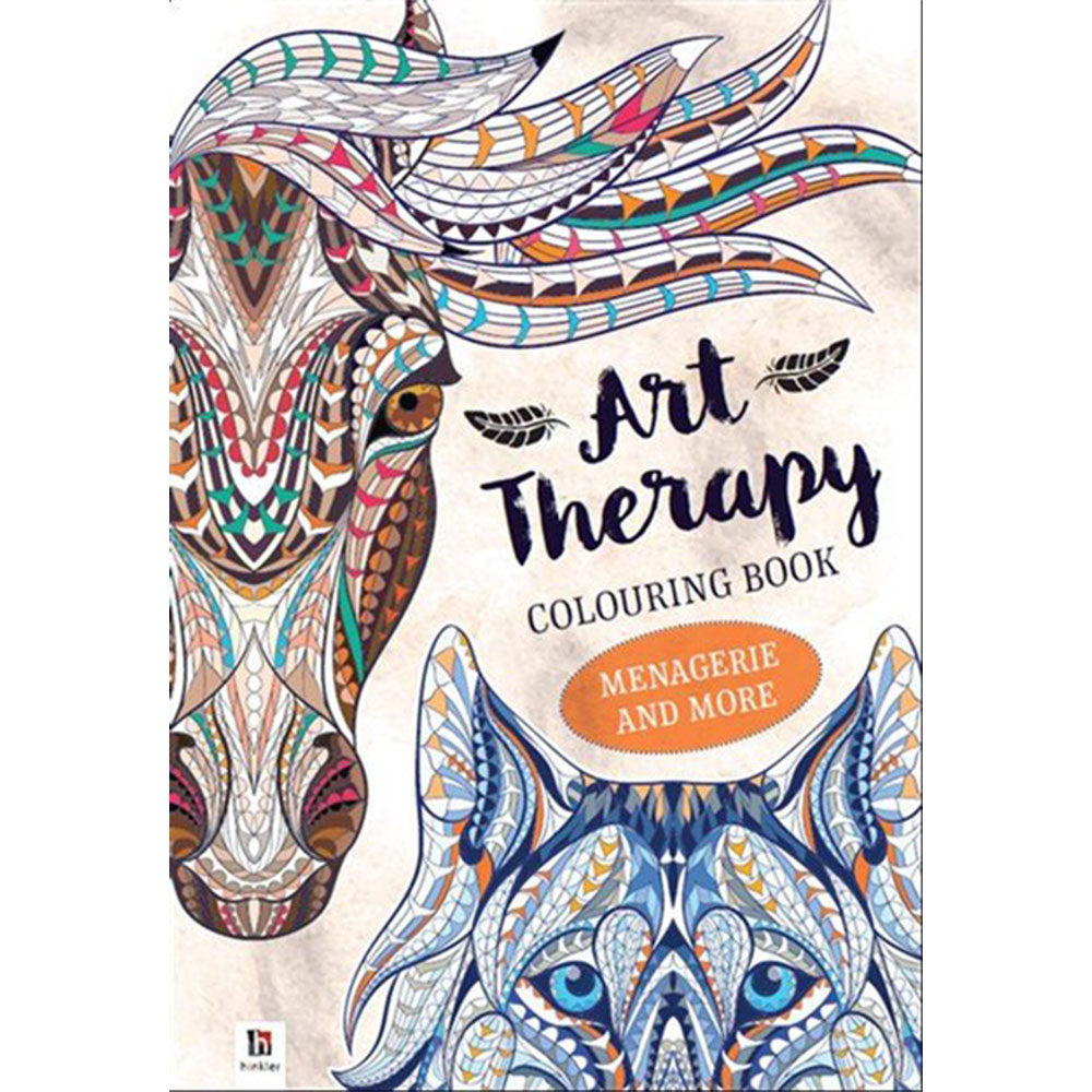 Colouring: Art Therapy Menagerie