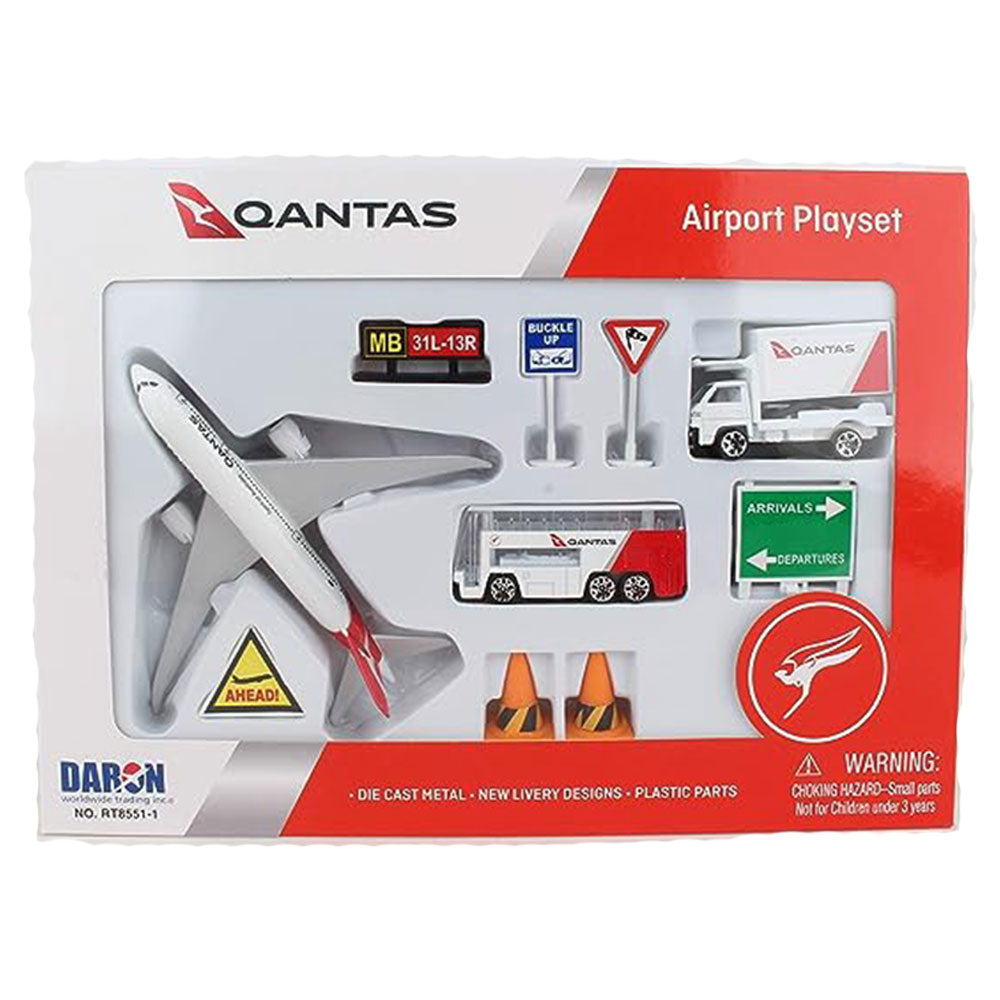 Realtoy Qantas Airport Playset